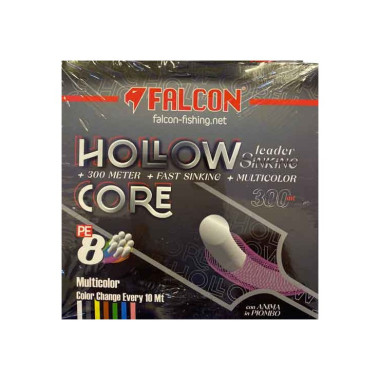 Modelo Falcon - Hollow Core Leader Sinking Multicolor - 300 mt