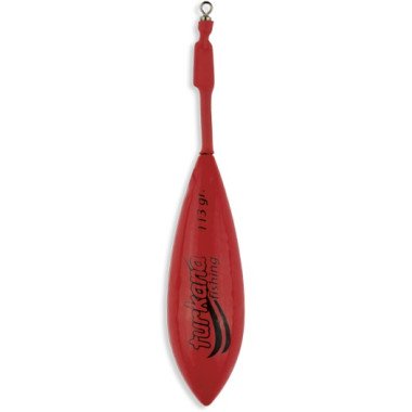 Plomo Turkana - Casting Español - Pintado - Varilla Corta Montada - Rojo - 2 unds