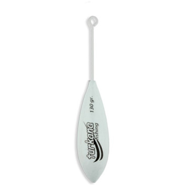 Plomo Turkana - Casting Español - Pintado - Varilla Larga - Blanco - 2 unds
