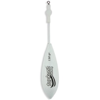 Plomo Turkana - Casting Español - Pintado - Varilla Larga Montada - Blanco - 2 unds