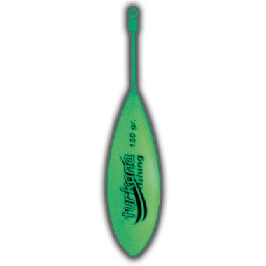 Plomo Turkana - Casting Español - Pintado - Varilla Rolling - Verde Flúor - 2 unds