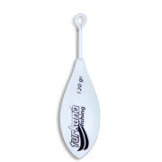 Plomo Turkana - Casting Portugués Classic - Pintado - Varilla Corta - Blanco - 2 unds