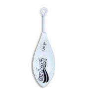 Plomo Turkana - Casting Portugués Classic - Pintado - Varilla Corta - Blanco - 2 unds