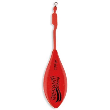 Plomo Turkana - Casting Portugués Classic - Pintado - Varilla Corta Montada - Rojo - 2 unds