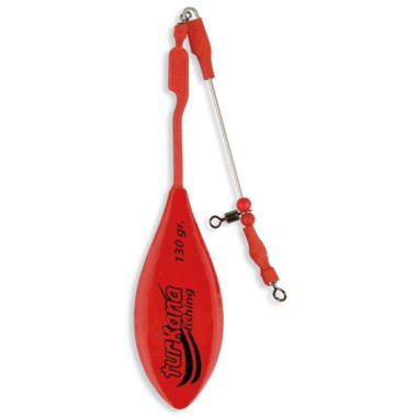 Plomo Turkana - Casting Portugués Classic - Pintado - Con Urfe - Rojo