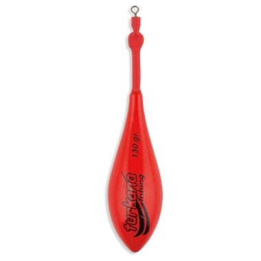 Plomo Turkana - Casting Portugués Sport - Pintado - Varilla Corta Montada - Rojo - 2 unds