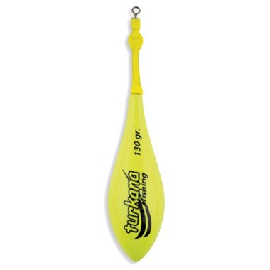 Plomo Turkana - Casting Portugués Sport - Pintado - Varilla Corta Montada - Amarillo - 2 unds