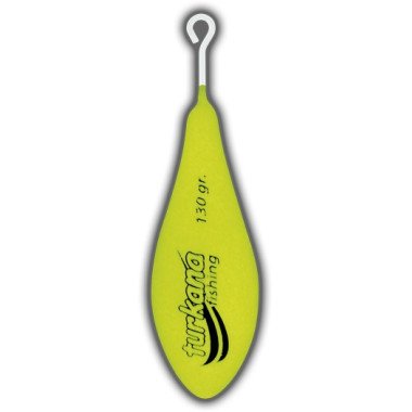 Plomo Turkana - Casting Portugués Sport - Plastificado - Varilla Corta - Amarillo Flúor - 2 unds