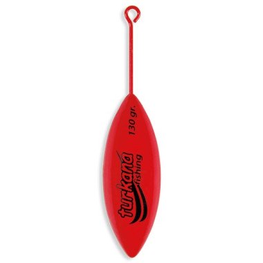Plomo Turkana - Casting Belga - Pintado - Varilla Corta - Rojo - 2 unds
