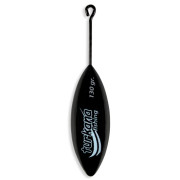 Plomo Turkana - Casting Belga - Pintado - Varilla Corta - Negro - 100gr - 2 unds