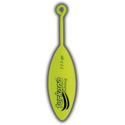 Plomo Turkana - Casting Belga - Pintado - Varilla Corta - Amarillo Flúor - 130gr - 2 unds