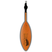 Plomo Turkana - Casting Belga - Pintado - Varilla Corta Montada - Rojo Flúor - 135gr - 2 unds