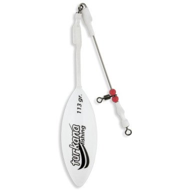 Plomo Turkana - Casting Belga - Pintado - Con Urfe - Blanco