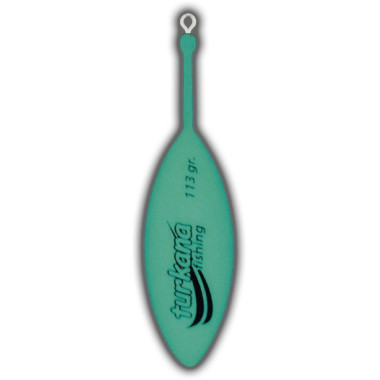Plomo Turkana - Casting Belga - Plastificado - Varilla Rolling - Azul Flúor - 2 unds