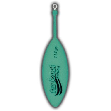 Plomo Turkana - Casting Belga - Plastificado - Varilla Rolling - Azul Flúor - 2 unds