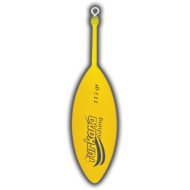 Plomo Turkana - Casting Belga - Plastificado - Varilla Rolling - Naranja Flúor - 2 unds