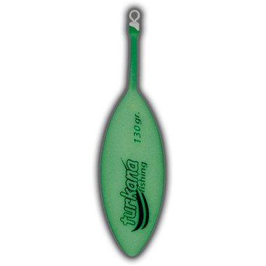 Plomo Turkana - Casting Belga - Plastificado - Varilla Rolling - Verde Flúor - 2 unds
