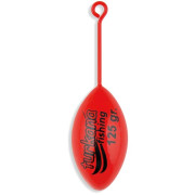 Plomo Turkana - Casting Bomba - Pintado - Varilla Corta - Rojo - 125gr - 2 unds