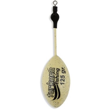 Plomo Turkana - Casting Bomba - Pintado - Varilla Corta Montada - Arena - 2 unds