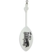 Plomo Turkana - Casting Bomba - Pintado - Varilla Corta Montada - Blanco - 125gr - 2 unds