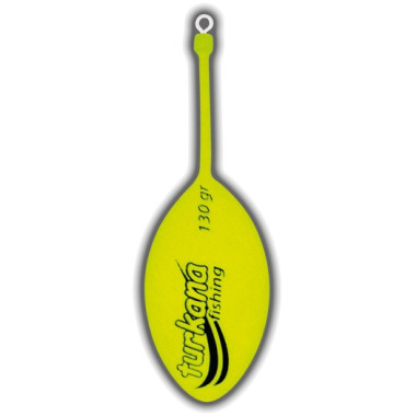 Plomo Turkana - Casting Bomba - Plastificado - Varilla Rolling - Amarillo Flúor - 2 unds