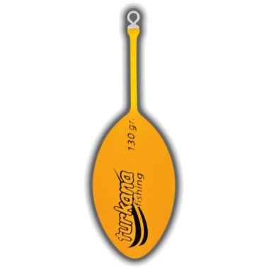 Plomo Turkana - Casting Bomba - Plastificado - Varilla Rolling - Naranja Flúor - 2 unds