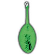 Turkana Lead - Bomb Casting - Plastic Coated - Rolling Shank - Fluor Green - 130gr - 2 unds