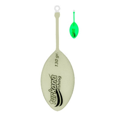Plomo Turkana - Casting Bomba - Plastificado - Varilla Rolling - Flúor - 2 unds