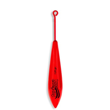 Piombo Turkena - Casting Aero - Verniciato - Gambo Lungo - Rosso - 2 unds