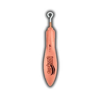 Plomo Turkana - Casting Evolution - Plastificado - Varilla Corta - Rosa Flúor - 2 unds