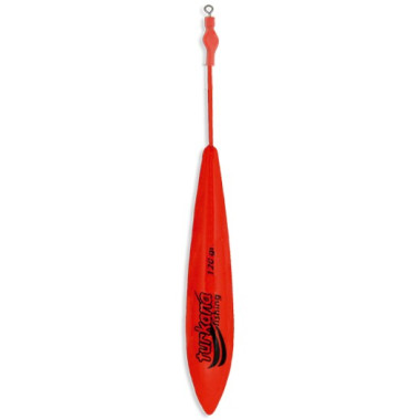 Plomo Turkana - Casting Bala - Pintado - Varilla Larga Montada - Rojo - 2 unds