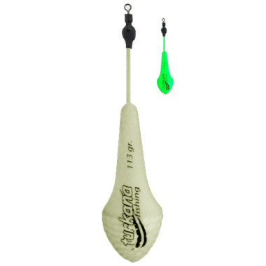 Piombo Turkana - Casting Golf - Verniciato - Gambo Lungo Montato - Fluor - 2 unds