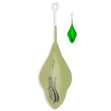 Plomo Turkana - Casting Ala - Plastificado - Varilla Larga - Flúor - 2 unds