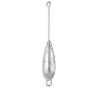 Plomo Turkana - Casting Liso - con Salida - Natural - Varilla Larga - 2 unds