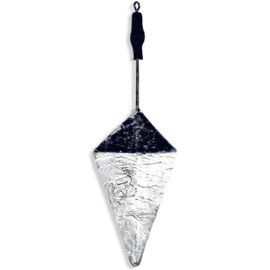 Plomo Turkana - Casting Piramide Belga - Natural - Varilla Corta Montada - 2 unds