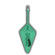 Plomo Turkana - Casting Piramide Belga - Plastificado - Varilla Rolling - Azul Flúor - 120gr - 2 unds