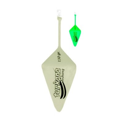 Plomo Turkana - Casting Piramide Belga - Plastificado - Varilla Rolling - Flúor - 2 unds