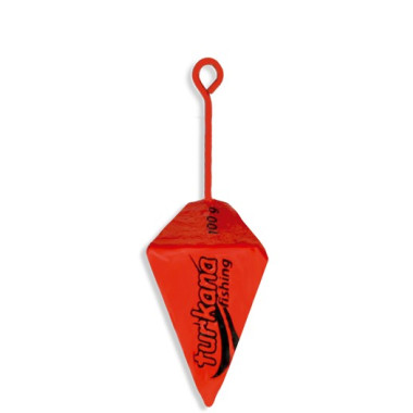 Plomb Turkana - Casting Pyramide Espagnole - Peint - Tige Courte - Rouge - 2 unds