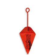 Plomo Turkana - Casting Piramide Española - Pintado - Varilla Corta - Rojo - 180gr - 2 unds